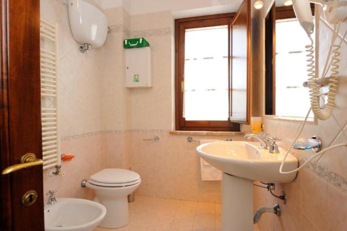 Bilocale: Bagno con doccia 