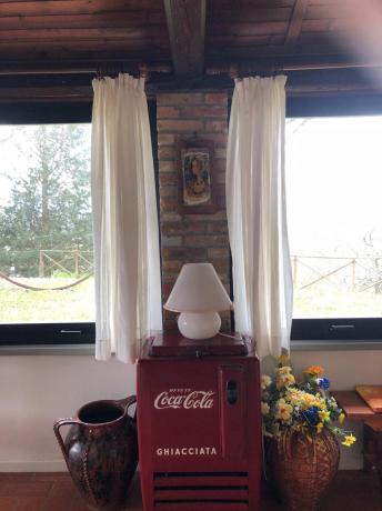 Zona giorno, Villa vacanze tra Toscana Umbria