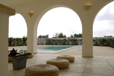 Ristrutturazione Masseria con piscina