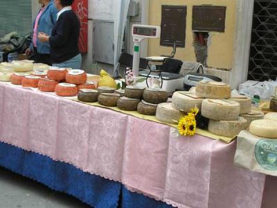 Pecorino e prodotti tipici in Toscana, Pienza