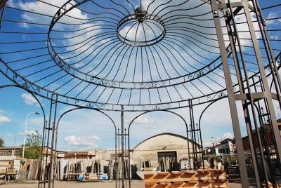 gazebo in ferro