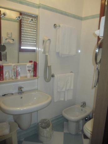 Bagno privato albergo in Veneto