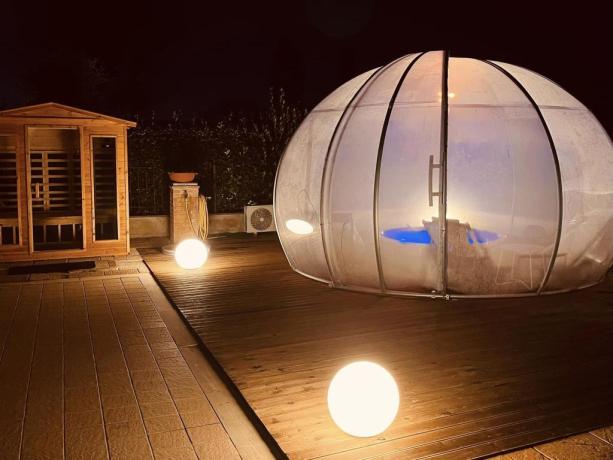 Sauna and Jacuzzi in Holiday House near Perugia