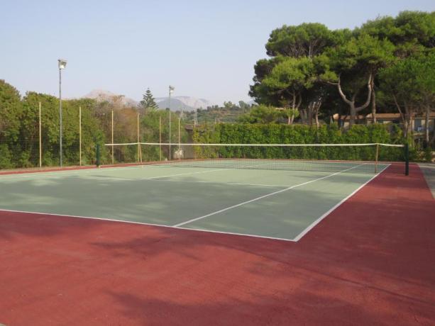 Campo da Tennis Residence 3 stelle Campo-felice-di-Roccella 