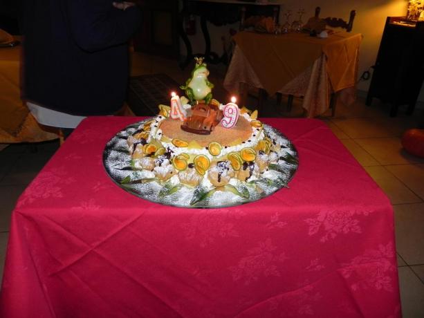 Torta compleanno hotel a Chiusi 