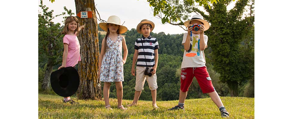 Castello nel verde con parco per bambini 