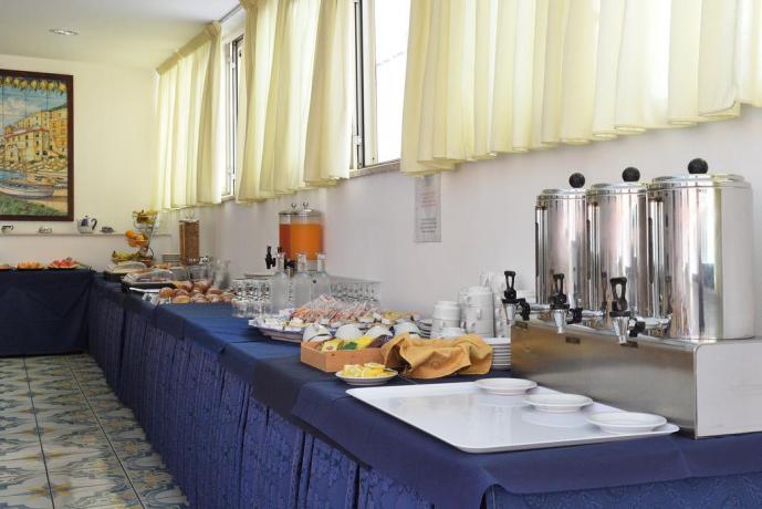 Hotel con colazione a Buffet, dolce e salato 