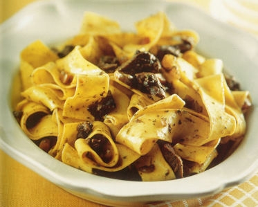 Pasta with truffles