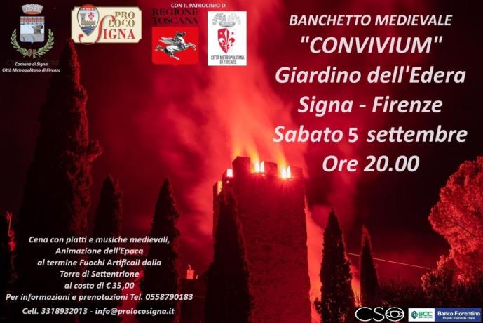BANCHETTO MEDIEVALE "CONVIVIUM" SIGNA