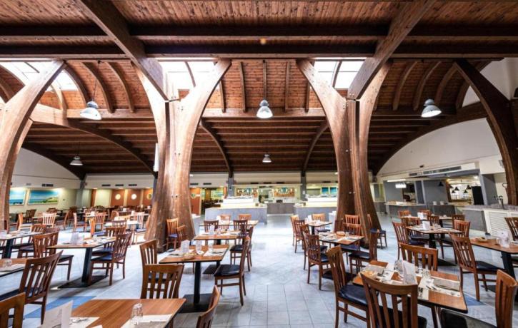 Ristorante con pasti a buffet
