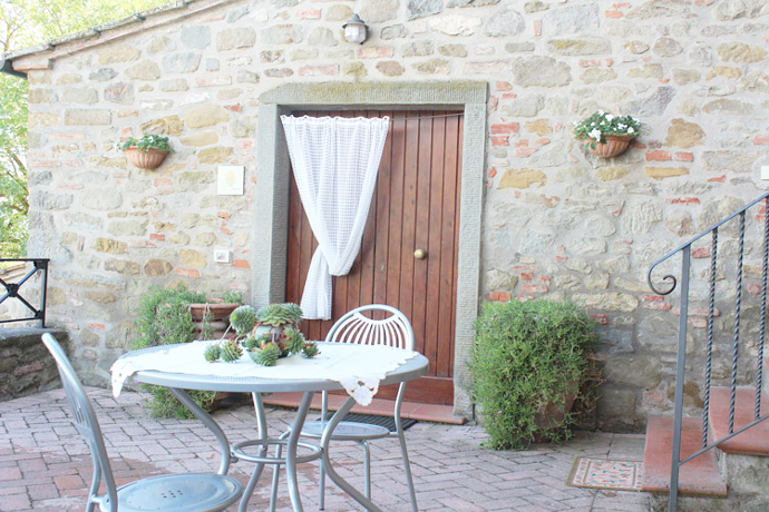 Terrazza dell' Appartamento Ginestra in Agriturismo