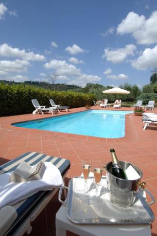 Piscina all'aperto Florence Luxury Hotel