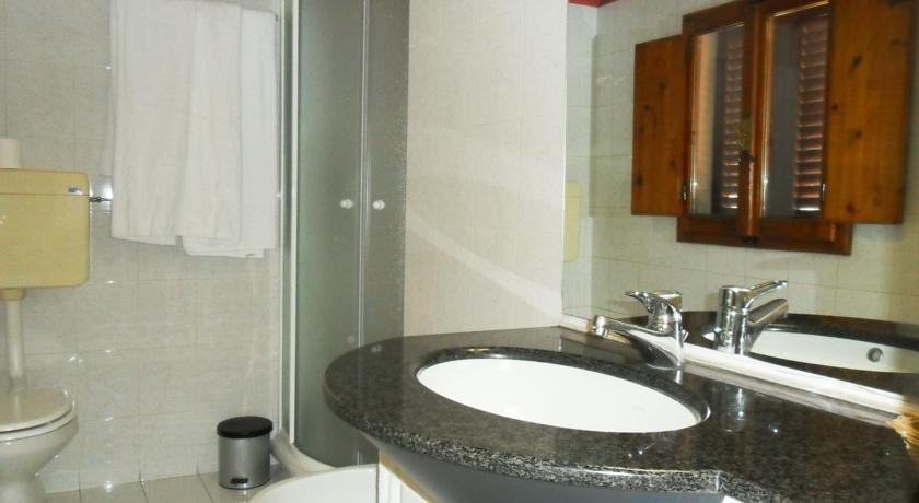 Bagno con Privato in camera Hotel Toscana