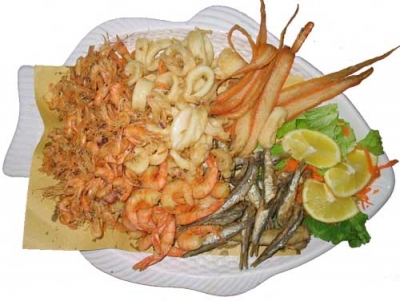 Italian seafood, frutti di mare