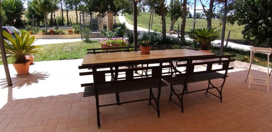 Country house ad Appignano con giardino posto auto 