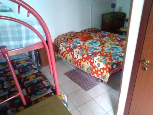 Camera ideale per famiglie, 4 posti letto