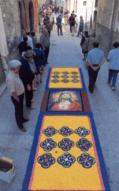 Flower carpet