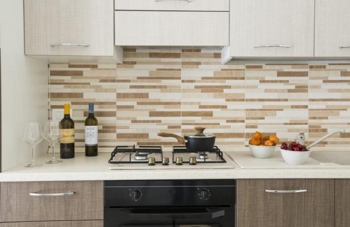 Cucina attrezzata appartamento-vacanze romantic San-Vito-lo-Capo