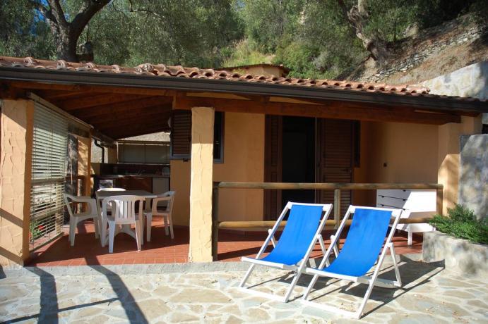 Appartamento in Residence a Palinuro con giardino esterno
