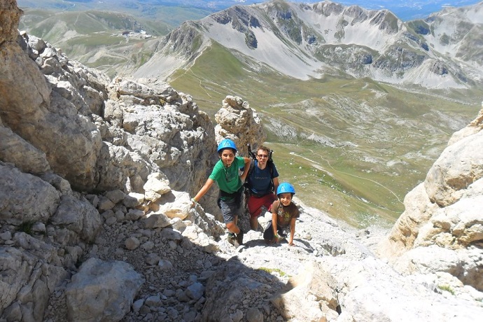 Scalare la cima del Corno Grande Gran Sasso