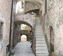 Vicolo caratteristico di Massa