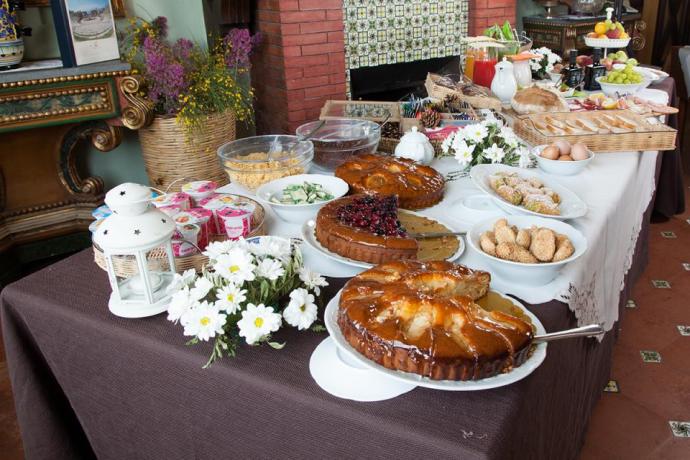 Ricca colazione a buffet 