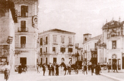 The square piazza Carmine of Sulmona