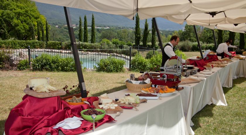 Open air restaurant