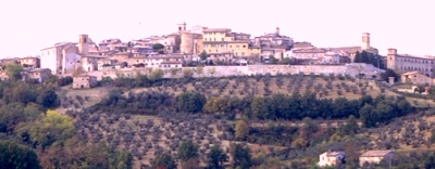 Montefalco vista dalla torre del comune