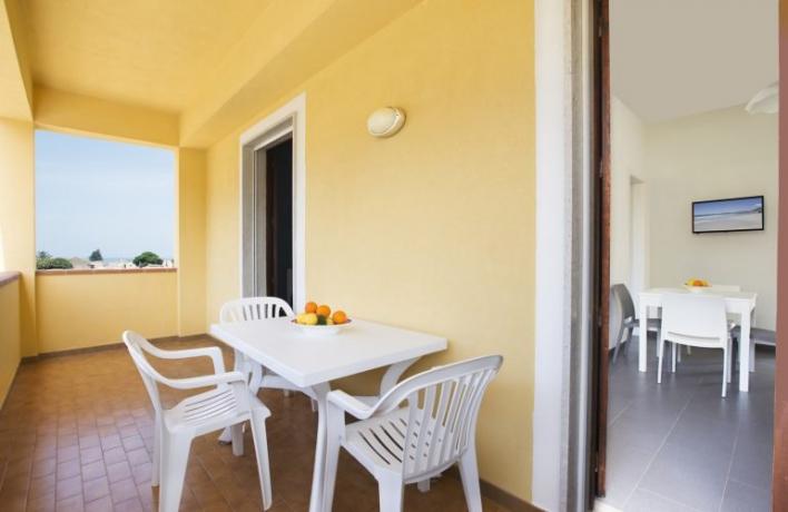 Casa vacanze vicino al mare con cucina-terrazzo San-Vito-lo-Capo