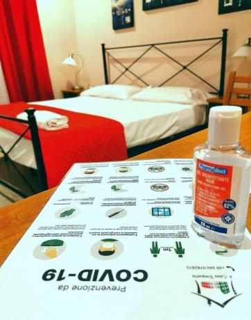 B&B aperto con sanificazione covid a Roma centro