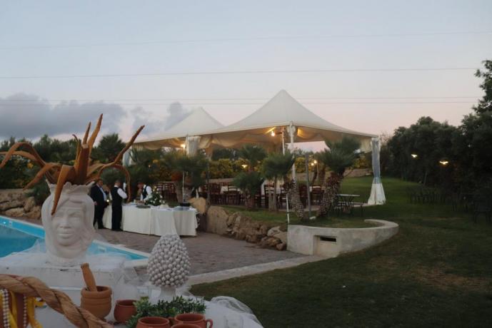 Agriturismo per feste private Trapani 