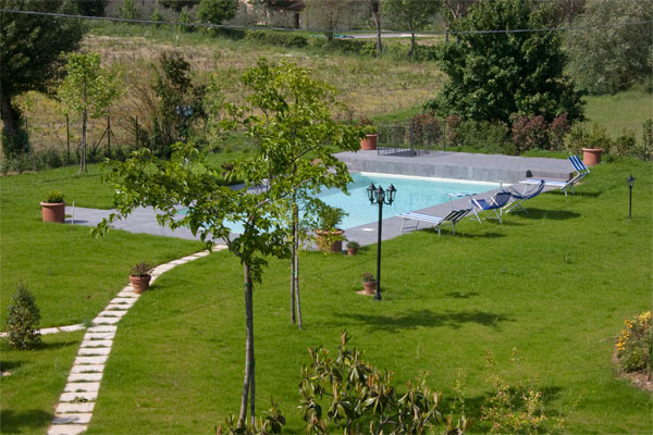 Casa Vacanze a Cortona con giardino e piscina
