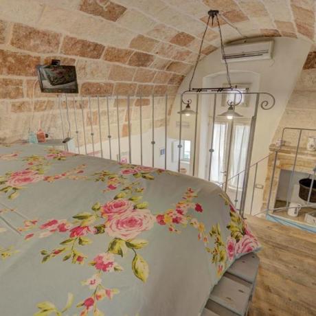 Camera matrimoniale in B&B a Polignano