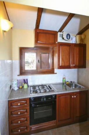 Cucina attrezzata appartamento Baita