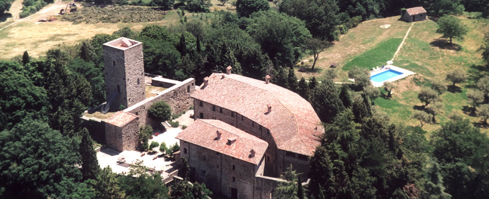 Vista aerea del Castello 