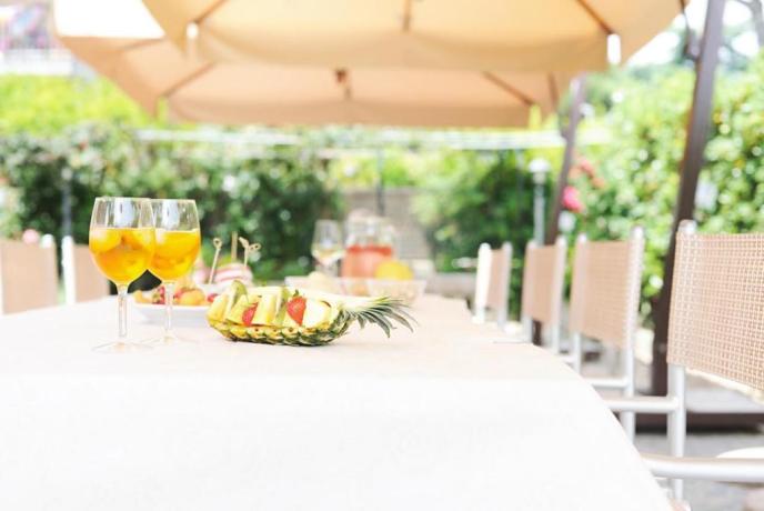 Terrazza dove mangiare hotel Terracina