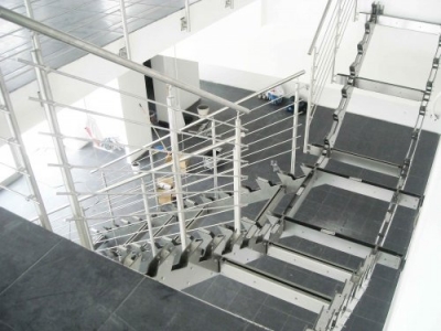Montaggio della fornitura, scale per interni