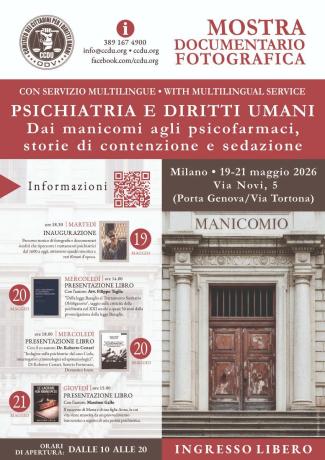 Milano Mostra Documentario - Fotografica Psichiatria e Diritti Umani
