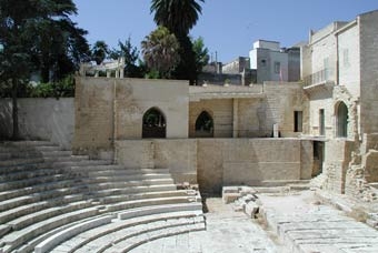 Hotell near the roman Theatre in lecce