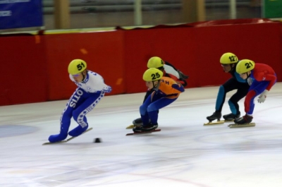 ice-skating in Chamonix