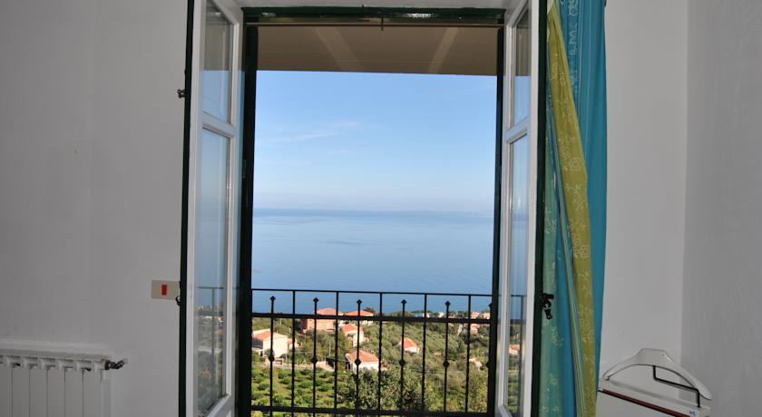 Vista Mare dal Balcone delle Camere Matrimoniali