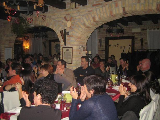 Sala ristorante locanda ad Udine