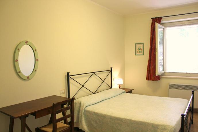 Letto Matrimoniale Appartamento Giulia in Umbria