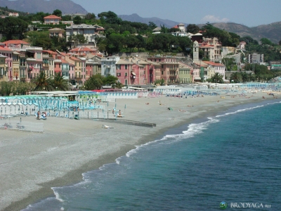 Viareggio in the summer