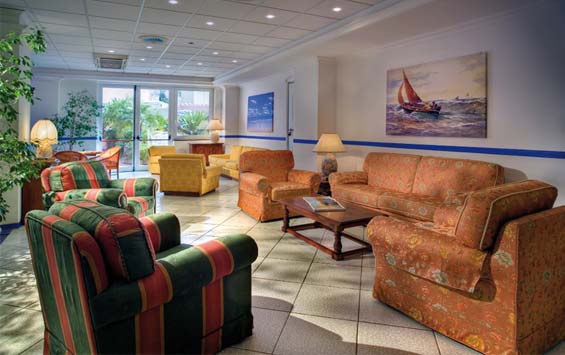 Hall hotel Wellness 3 stelle Ischia centro