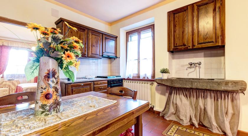 Appartamenti dallo stile rustico a Cortona in Agriturismo