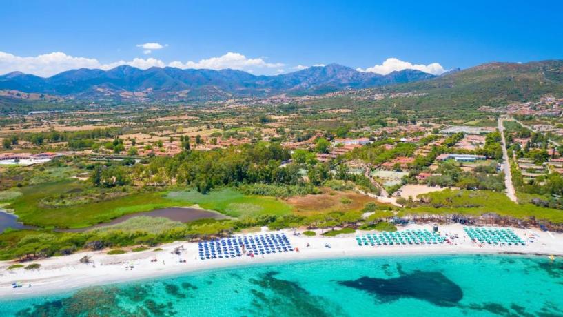 Resort sul mare e immerso nel verde