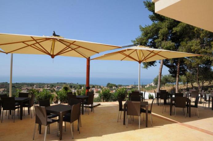 Colazioni all'aperto residence a Sciacca