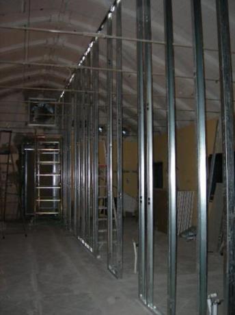Realizzazione intere stanze o cabine in gesso